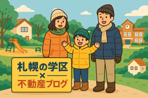 🏡【札幌・豊平区】美園小学校 学区で家を買うなら？｜交通・教育・生活利便性のバランスが魅力✨
